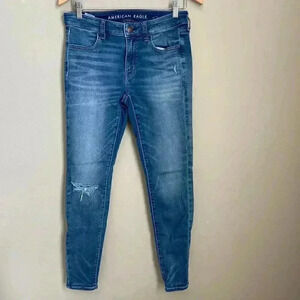 American Eagle Super Stretch Skinny Jegging Jeans Size 6